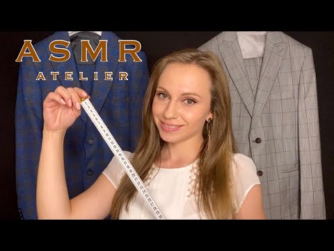 АСМР Мужское ателье🕺Мерки📏 Ролевая игра 🪡 ASMR Men's atelier Role play 👔 Measurements📐