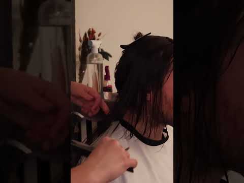 ASMR haircutting sounds for sleep #asmrroleplay #asmrsounds #fyp