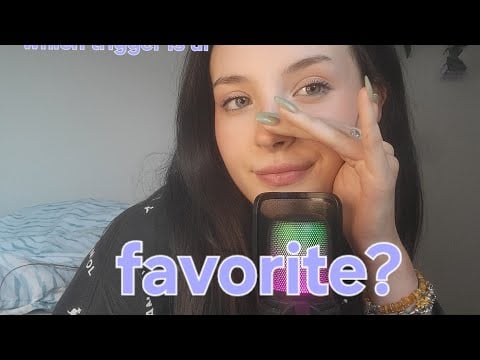 Trying new triggers (lowfi asmr)