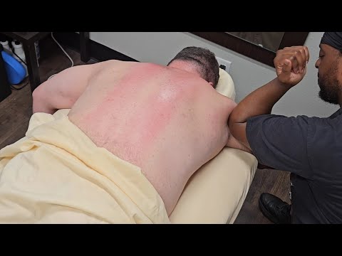 Bodybuilder's Posterior Shoulder Massage