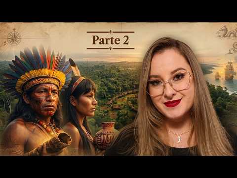 ASMR | O BRASIL ANTES DE 1500 parte 2 com linha do tempo | curiosidades | sussurros no tascam