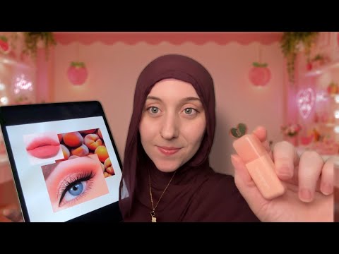 ASMR Doing Your Fruity Makeup