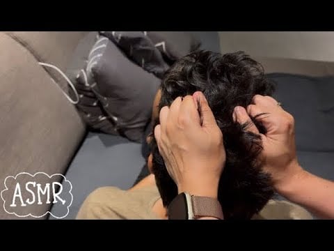 ASMR⚡️Fast scalp scratch without talking! (LOFI)