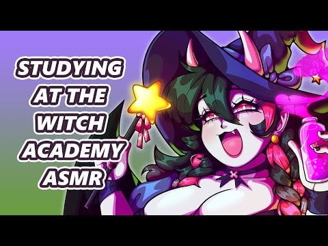 Studying At The Witch Academy | ASMR Audio Roleplay