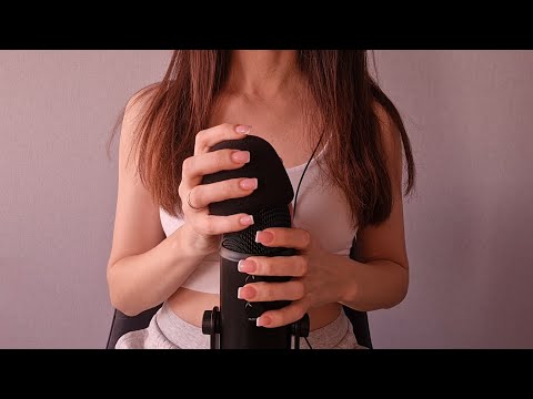 ASMR - FAST and AGGRESSIVE MIC COVER PUMPING, SWIRLING, Rubbing with ITA/ENG Soft Spoken 😍