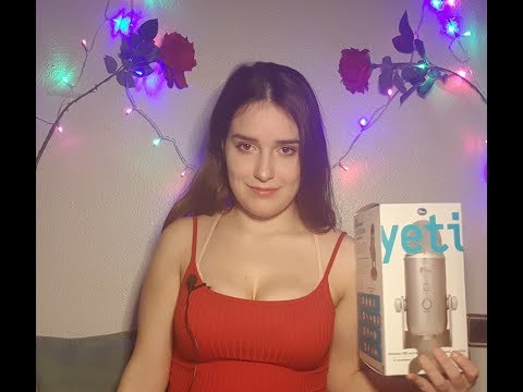 ASMR Unboxing Blue yeti/ New Microphone!!!!!!