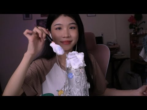 ASMR tạo tiếng mưa và bọt siêu đã tai - Pii Ca Âsmr