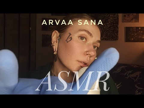 Kuiskailua + Arvaa Sana Peli (alkaa 25:00) 💕 Suuääniä,Käsiliikkeitä,Inaudible etc! ASMR Suomi 