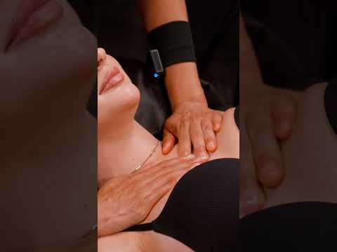 Mesmerizing ASMR relaxing neck and décolletage massage for Anna #asmr