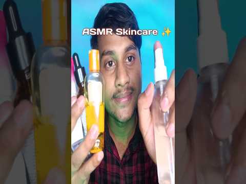 ASMR Quick Skincare ✨#shorts #asmr #tingles