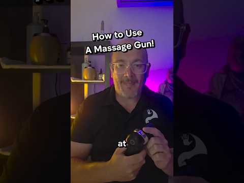 💥 Are you using your massage gun correctly?