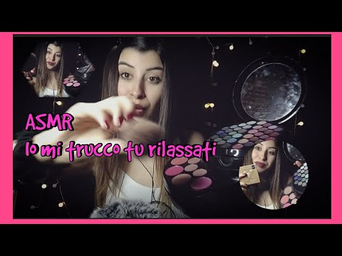 🇮🇹ASMR ITA• IO MI TRUCCO TU RILASSATI 💄get ready with me #asmrita #makeup