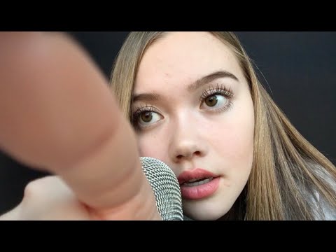 ASMR|  TINGLY UP CLOSE TRIGGER WORDS (HAND MOVEMENTS)