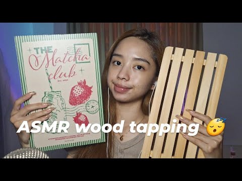 ASMR wood tapping for sleep 😴