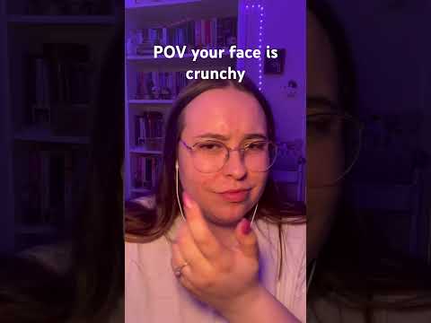 POV your face is crunchy ASMR