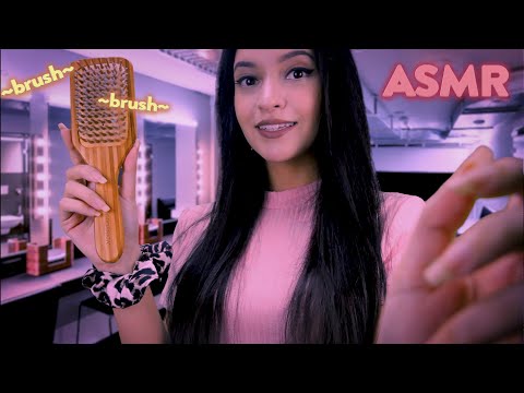 ASMR PENTEADO NO SEU CABELO: SUPER RELAXANTE! 😴 Mexendo no seu Cabelo até Você Dormir (Shein X)