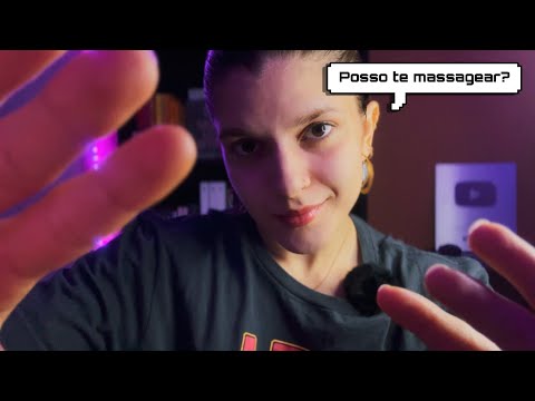 ASMR massagem facial para acabar de vez com a dor de cabeça