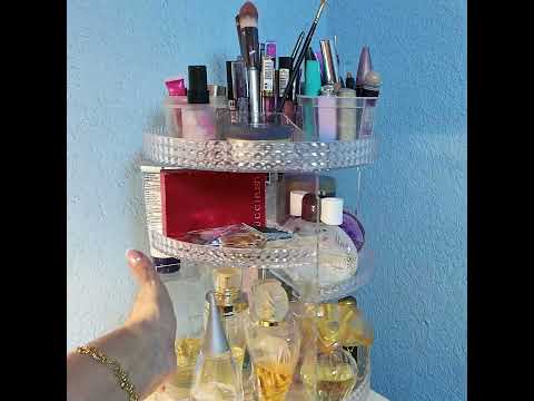 ORGANIZADOR GIRATORIO DE MAQUILLAJE, PERFUMES Y CREMAS🙄SHOPPING🙄NO ASMR