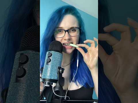 sour chewy candy 🍋🍬 #asmreating #asmrchewing  #shorts #asmr