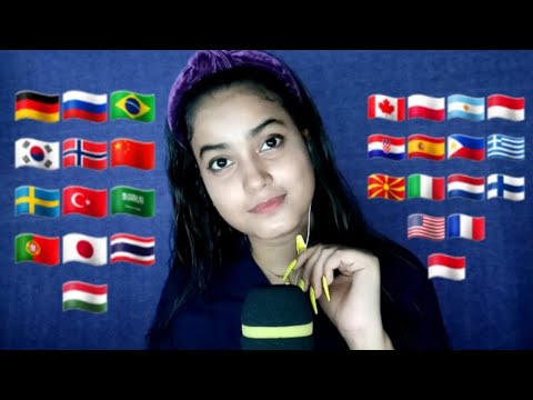 ASMR Whispering in 35+ Different Languages
