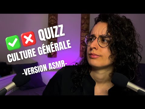 ASMR FR | 20 QUESTIONS DE CULTURE GÉNÉRALE (DIFFICILES) 🎓