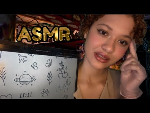 ASMR FAZENDO SUA TATUAGEM