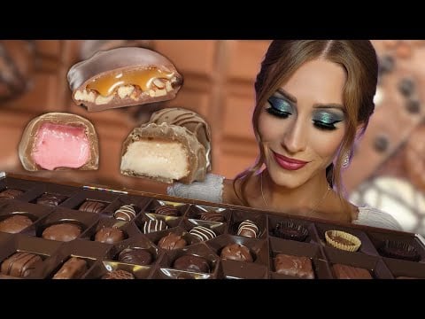 ASMR | Crèmes, Caramels & CHOCOLATES!! 🍫🤤 *Mukbang* (eating sounds)