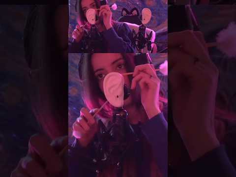 Back of the Ear 👂✨ Soft Ear Pick Sounds (3D Ear ASMR)