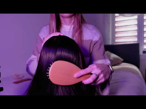 ASMR Soothing Hair Brushing | Silent Treatment