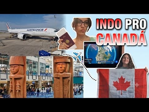 ASMR PRIMEIROS DIAS NO CANADÁ 🇨🇦