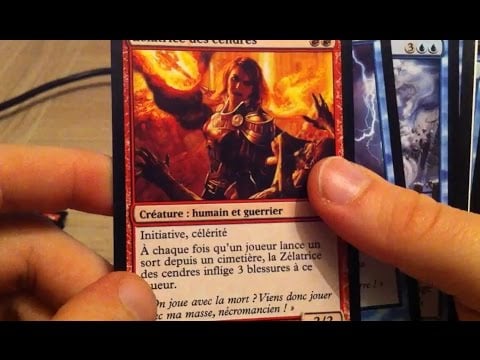 Cartes Magic Rares (Rouge / Bleu) - ASMR Français