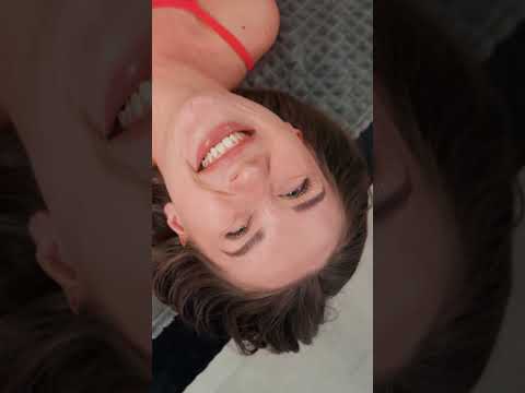Deep core massage + cracking | chiropractor transforms Christina #shorts