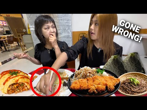 FOOD COURT MUKBANG GONE WRONG!