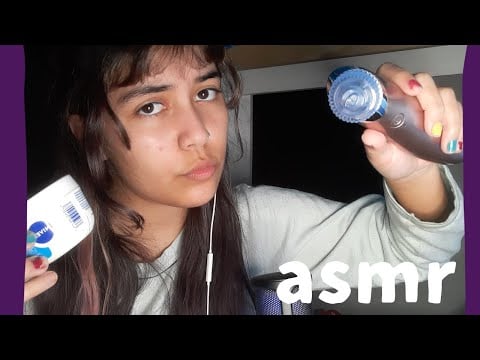 ASMR - fazendo seu skincare em você ate você dormir!!