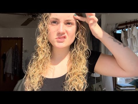 ASMR curly girl wash day routine (NEW hair tutorial… but do i HATE it?!)