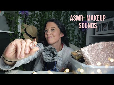 ASMR- "Spring Cleaning" My Makeup 💄 & Applying Some On You 💋