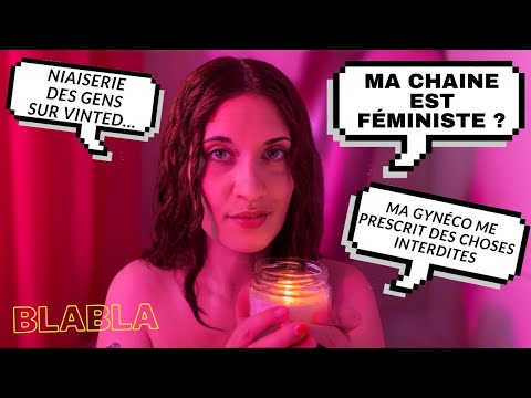 ASMR FR 💦 Blabla dans mon bain #18 ( update life, niaiserie vinted, féminisme, storytime...)