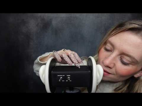 ASMR - Intense Breathy Ear to Ear Whisper🌙 Delicate Scratching 3DIO