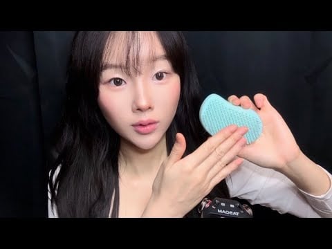 ✨ 헤어브러쉬 ASMR | Hair Brushing & Scalp Massage Sounds (No Talking) 
