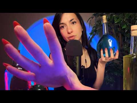 ASMR Relaxing Water Sounds 💧 (Whispers, Hand Movements & Fishbowl Ending)