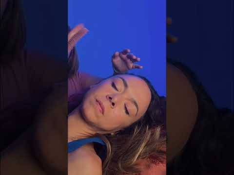 ASMR Soothing Sleep Therapy 💙 #asmr #asmrrealperson #asmrmedical #asmrtingles #asmrsounds