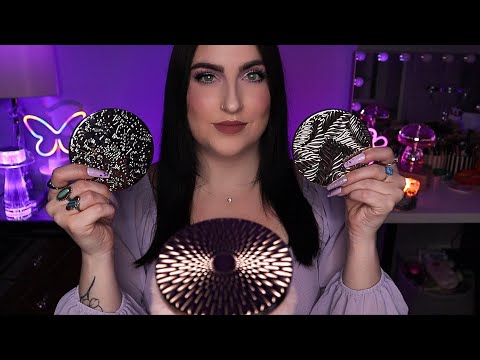 ASMR Textured Candle Lid Sound Assortment 💜