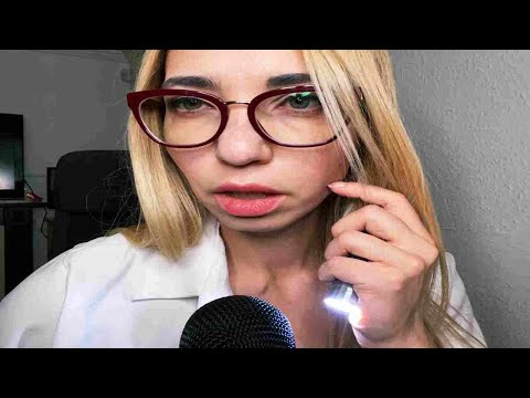 ASMR - Doctor roleplay yearly checkup (soft-spoken, gloves, light )