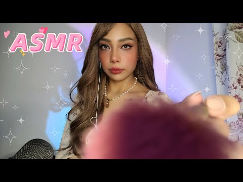 ASMR PINCEL NA TELA, NO MICROFONE,  SONS DE BOCA, BEIJINHOS, KISSES, VISUAL TRIGGER 💋 #asmr