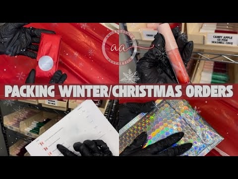 [ASMR] Picking & Packing Orders | Small Business | Soft Spoken