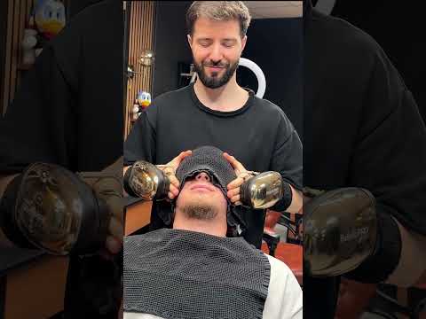 Full video on the channel💆 #asmr #barber #asmrbarber #barbershop #relax #massage #mouth