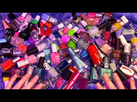 ASMR Nail Polish Collection (Whispered, Nail Painting)