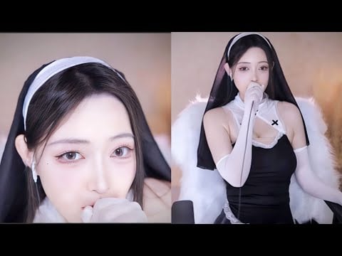 ASMR relax shop I 姜幼念 修女cos 开导 口腔音 耳边轻语 弹舌