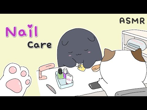 ASMR nail & hands Care 💅| Spa Animation