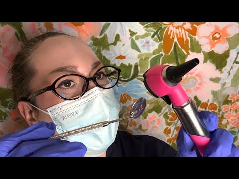 ASMR | Dentist Tooth Pulling But Your Teeth Are In Your Ears! - Scaling, Otoscope, Perio Charting